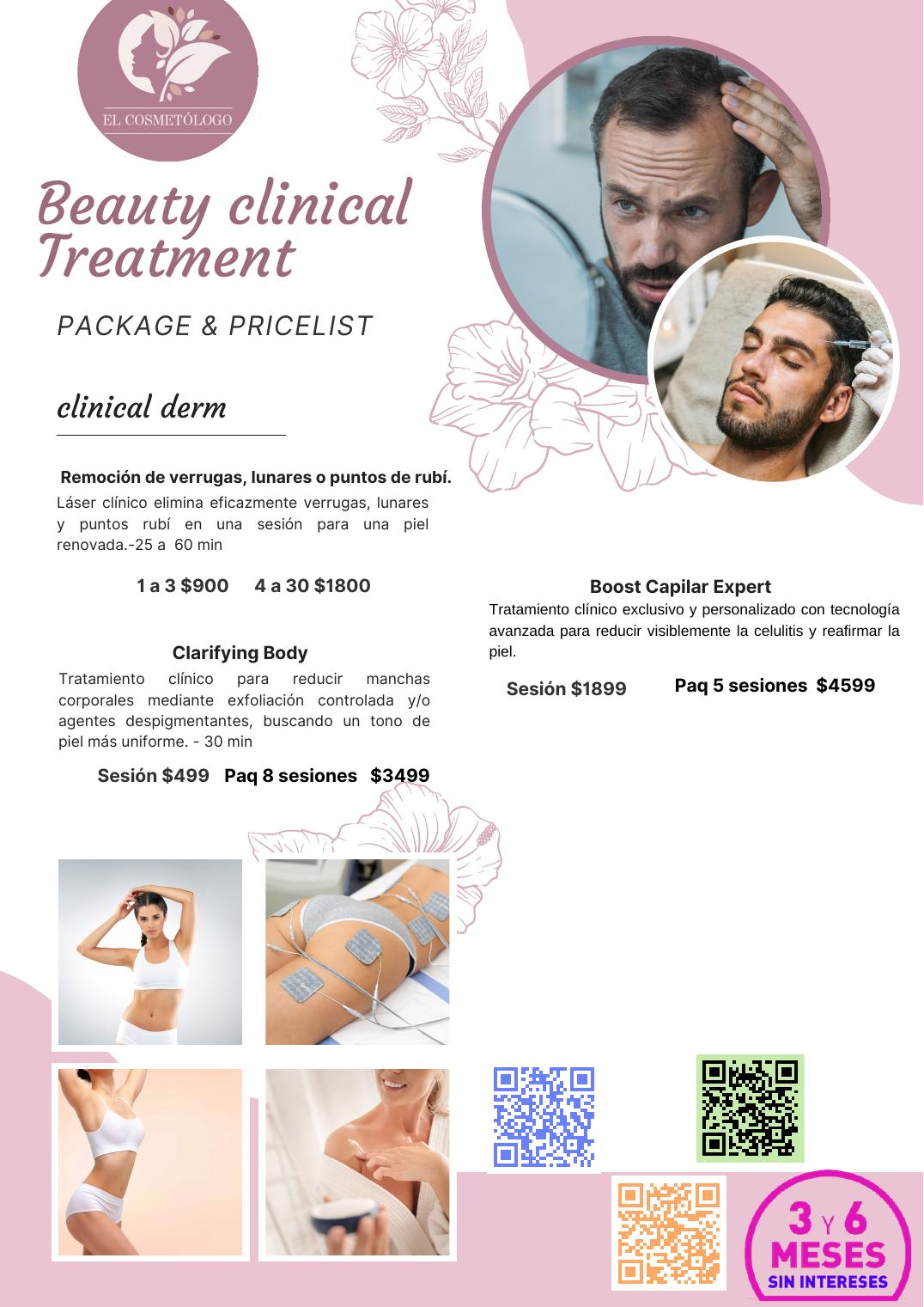 Lista de precios derm clínico